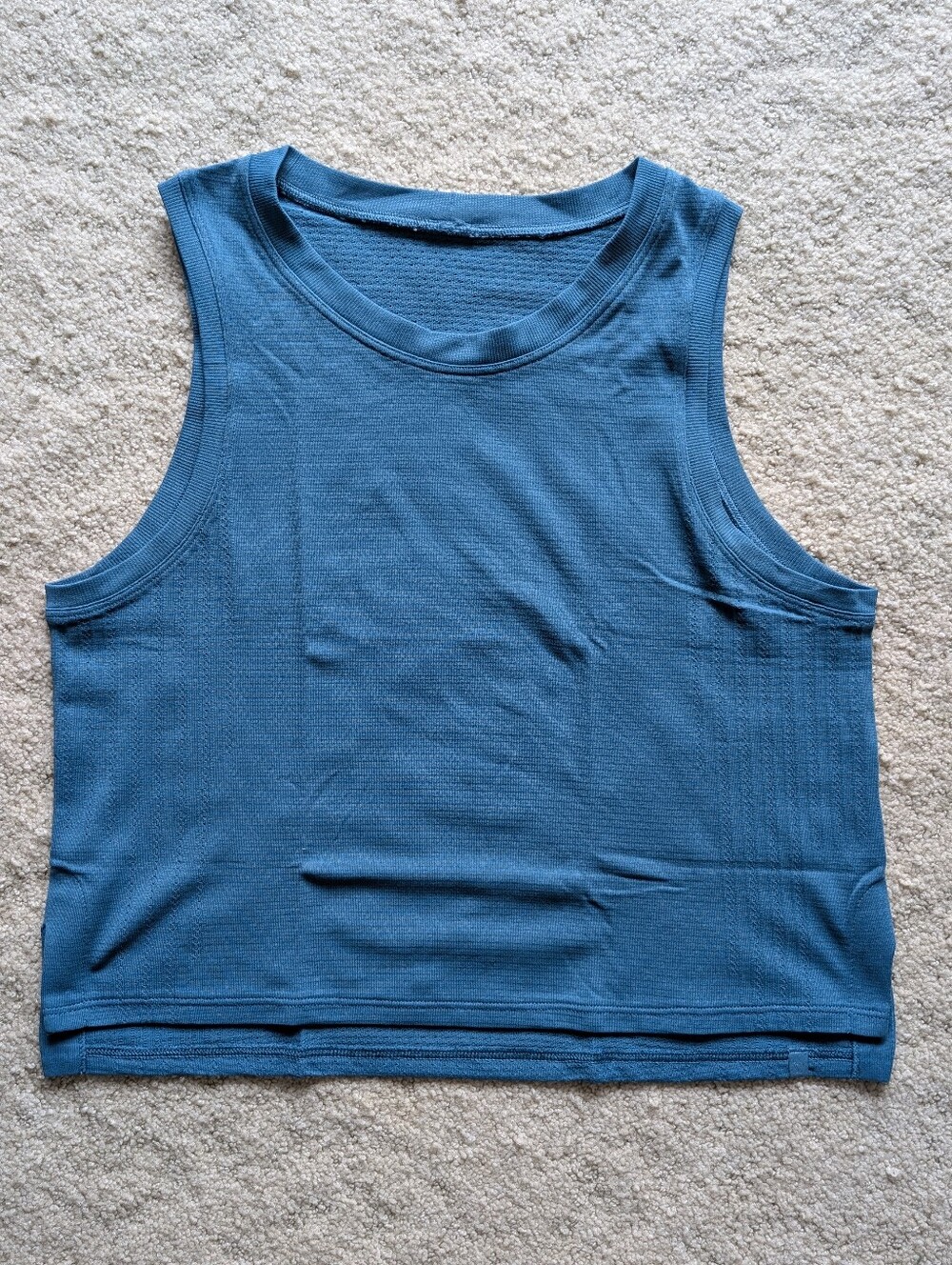 Lululemon Train to Be Tank Top Capture Blue Size 4